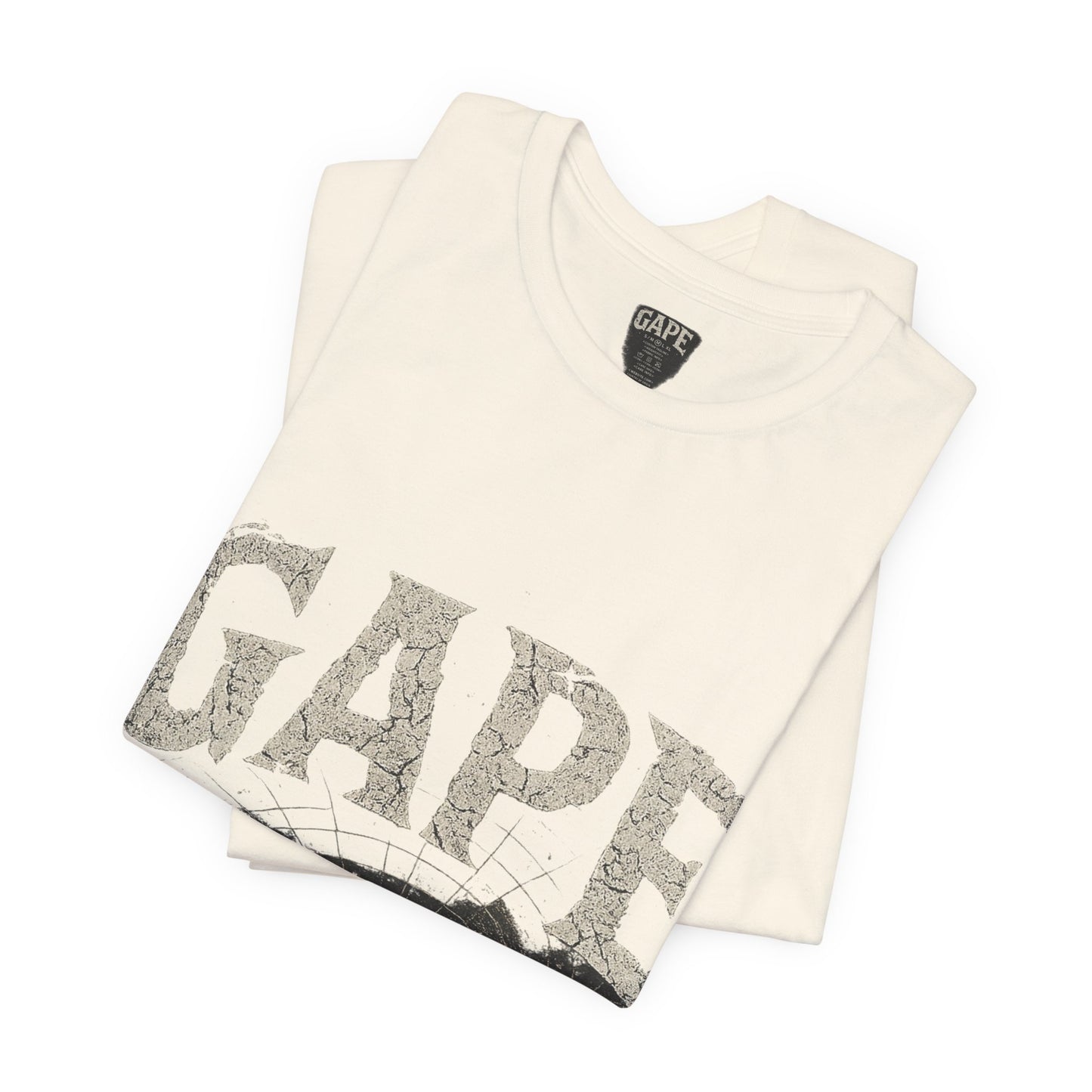 GAPE Black Hole Graphic Tee — Space Vortex Science Fiction T‑Shirt