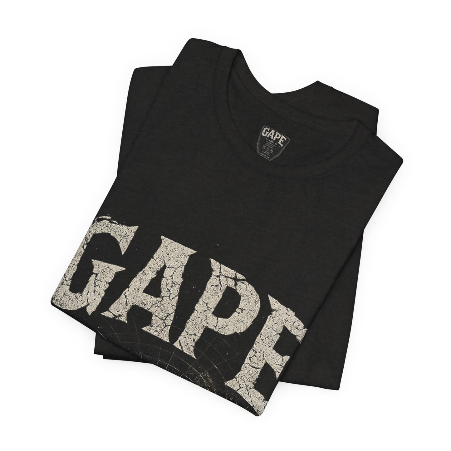 GAPE Black Hole Graphic Tee — Space Vortex Science Fiction T‑Shirt